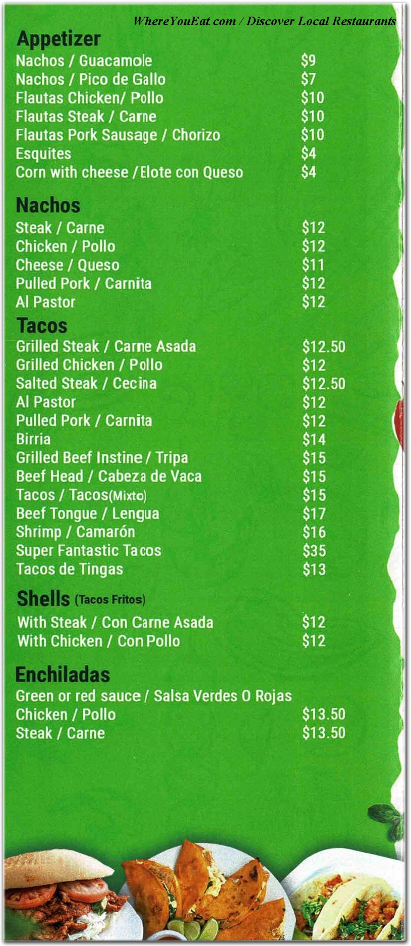 menu 4